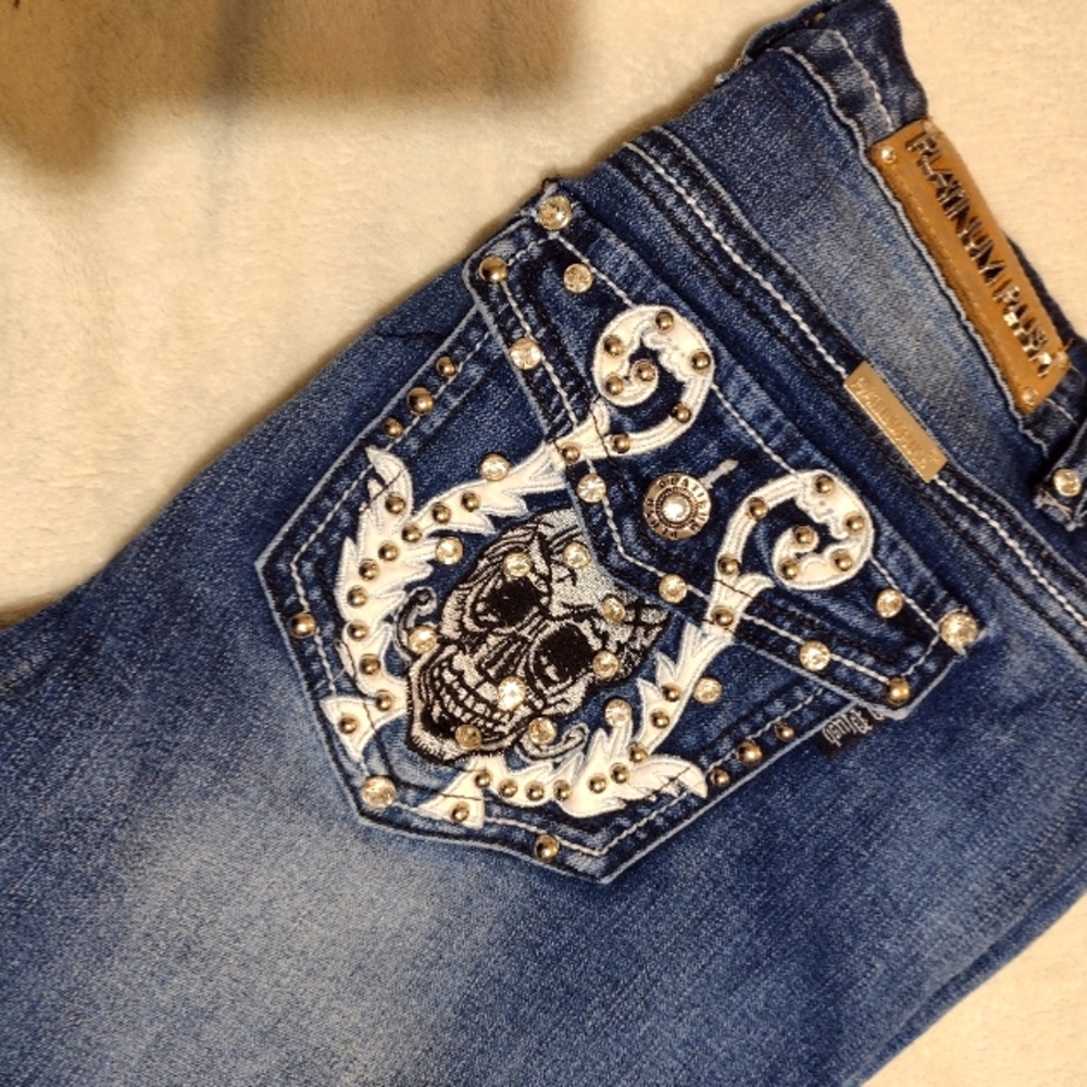 Platinum Plush Jeans size 13